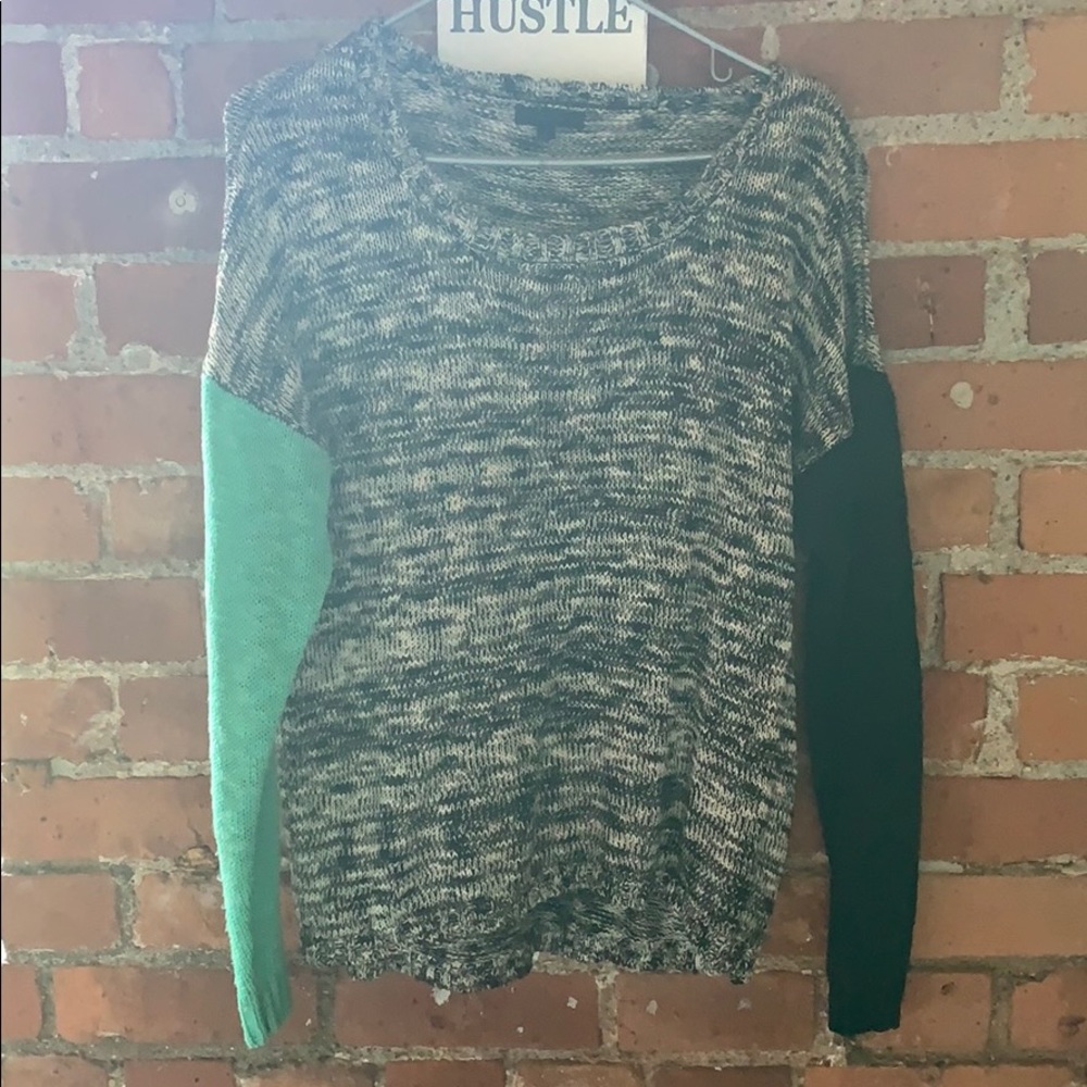Colorblock sweater